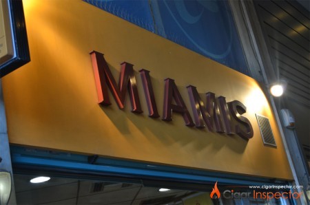 Miamis - cigar shop in Athens