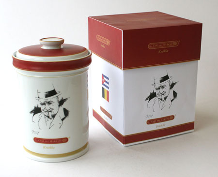 Winston Churchill Jar