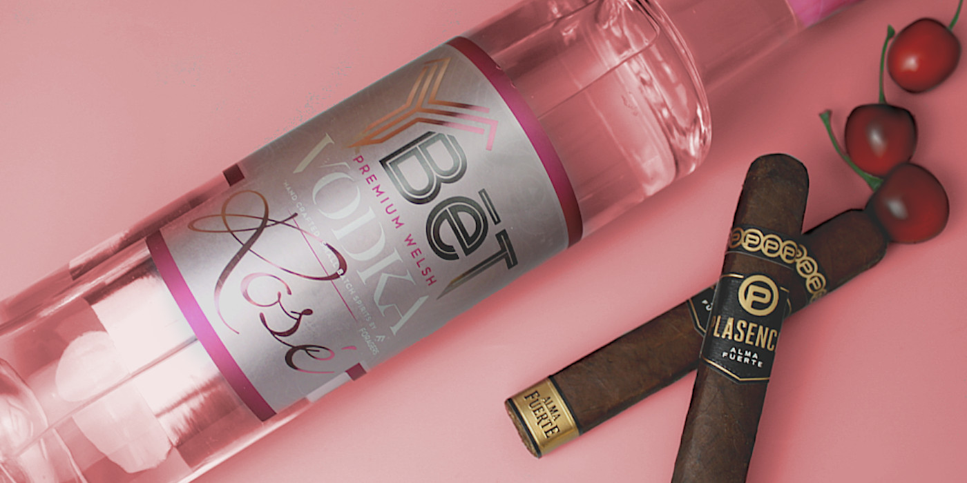 Pairing Cigars & Alcohol – Y Bét Rose Double Beet Premium Welsh Vodka
