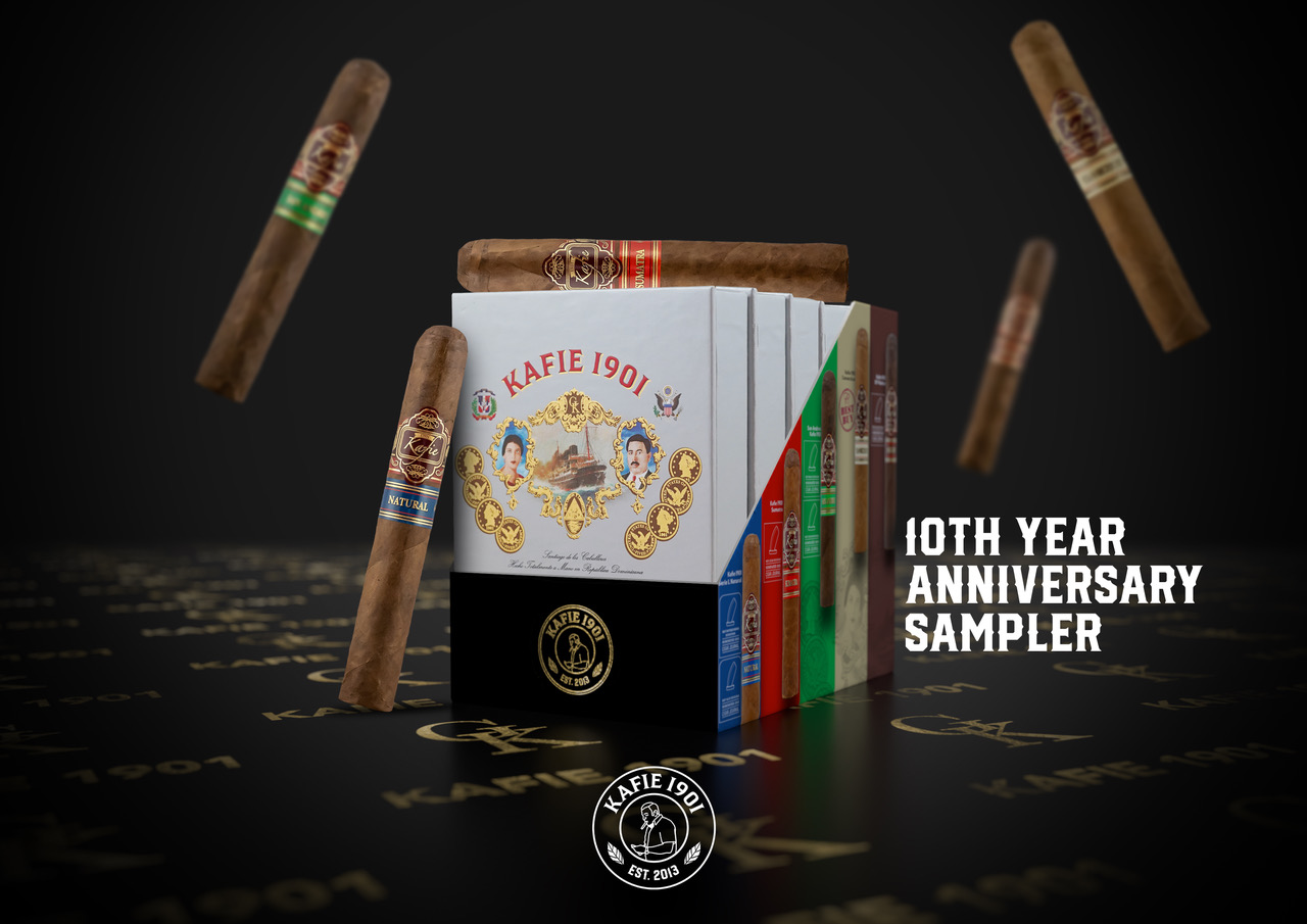 A Decade in a Box: Kafie 1901’s 10th Anniversary Cigar Sampler