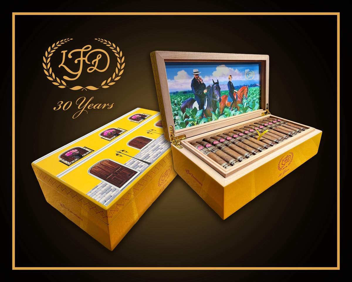 Celebrating 30 Years of Excellence: Introducing the LFD 30 Years Commemorative Cigar!