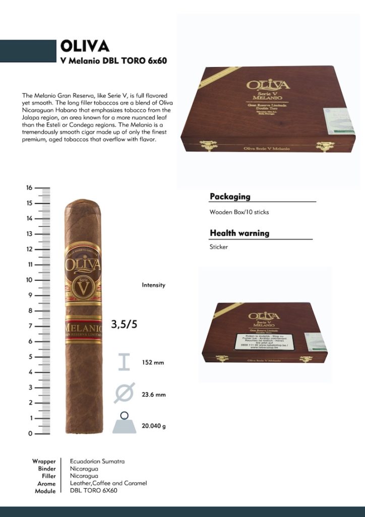 Ministry of Cigars - Oliva to host e-tastings